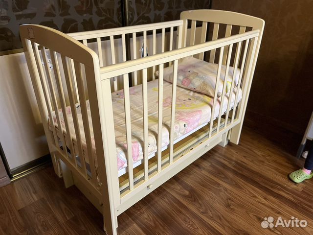 Детская кроватка Лилия Лель с матрасом