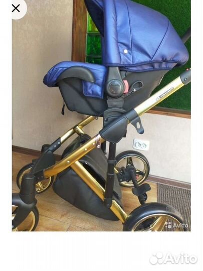Коляска adamex 3 в 1 бу