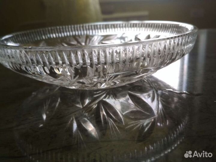 Хрустальная ваза