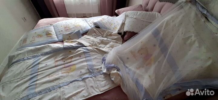 Бортики в детскую кроватку