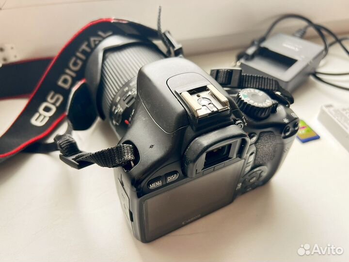 Фотоаппарат Canon 550d с Tamron 18-200мм