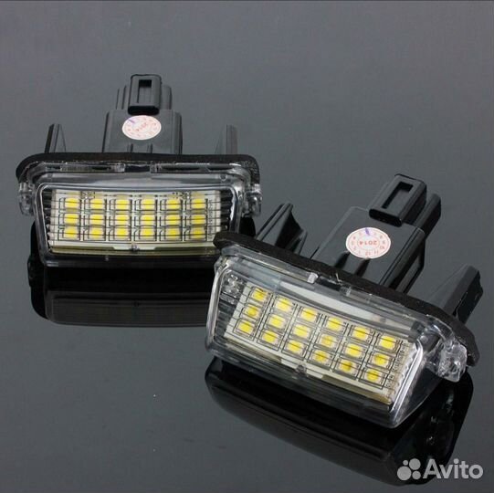 Подсветка диодная номера автомобиля Toyota