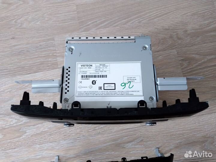 Магнитола штатная Nissan Qashqai/X-Trail