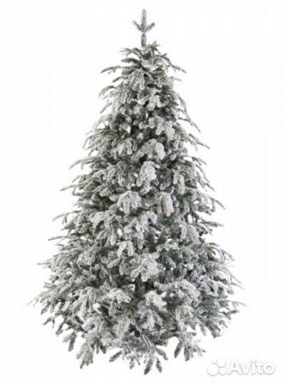 Ель силиконовая искусственная снежная