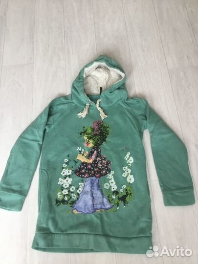 Кофта модная худи-толстовка на 9-13 лет