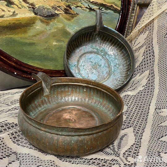 Старинные чаши для напитков. Ендовы медные