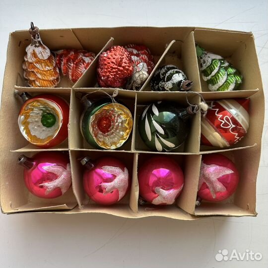 Елочные игрушки, наборы ГДР