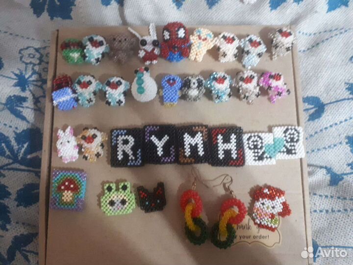 Фигурки из бисера