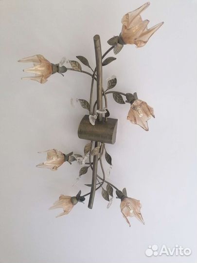 Люстра потолочная бу