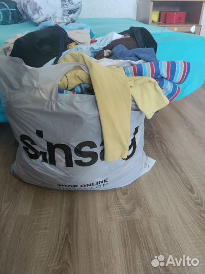 Большой пакет детских вещей на мальчика до 2 лет