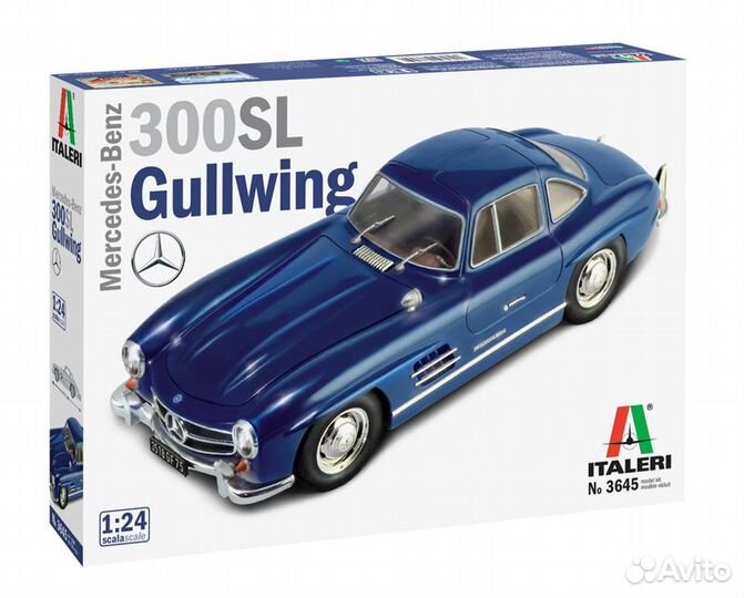 Mercedes-Benz 300 SL Cборная модель italeri 3645
