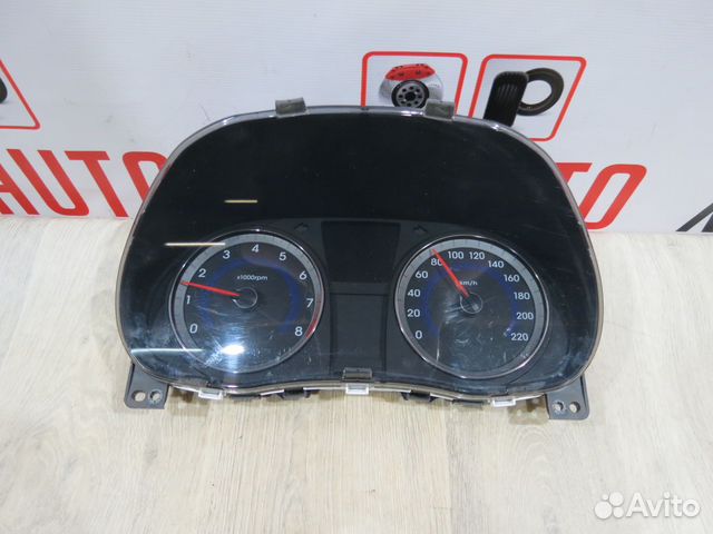 Панель приборов Hyundai Solaris