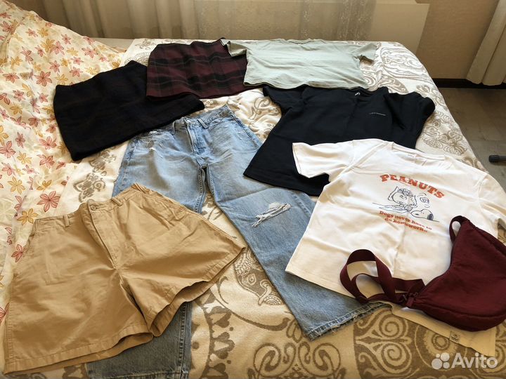 Вещи пакетом uniqlo