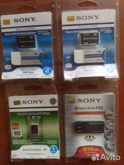 Sony Memory Stick PRO, PRO Duo. Оригинал