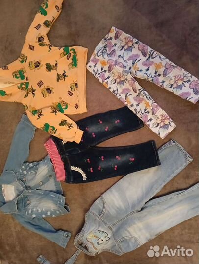 Вещи пакетом на девочку 2 года