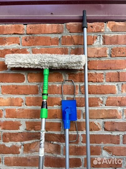 Стекломой/швабра /ручка профессиональные Unger бу