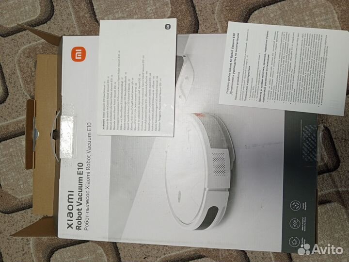 Робот пылесос xiaomi robot vacuum e10