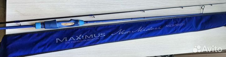 Спининг maximus neon midori 662ul тест 1-6