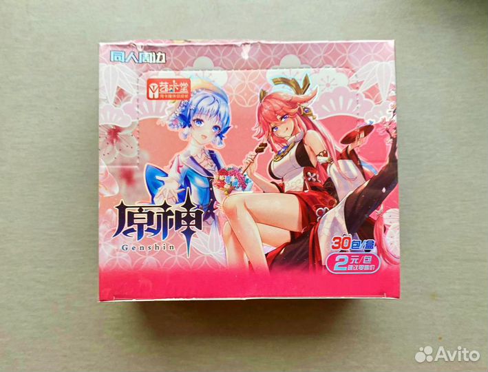 Официальные карточки Геншин Импакт