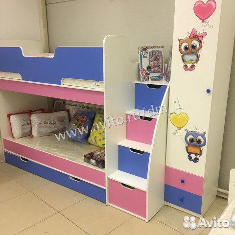 Кровать двухъярусная