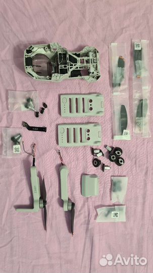 Запчасти DJI mini 2 лучи, gps, мелочи