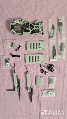 Запчасти DJI mini 2 лучи, gps, мелочи