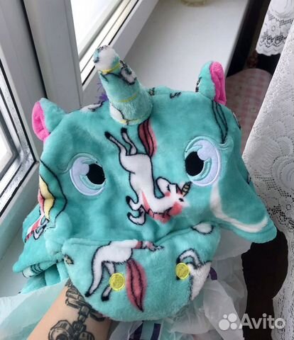 Пижама кигуруми единорог