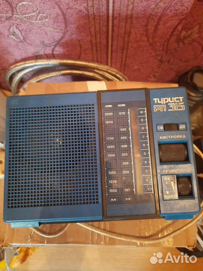 Радиоприемник Турист 315 СССР