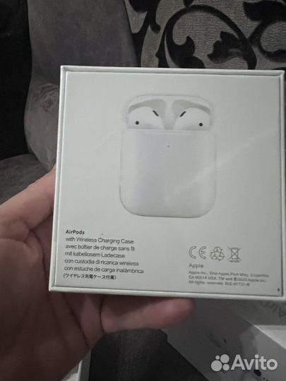 Новые наушники airpods 2, копия