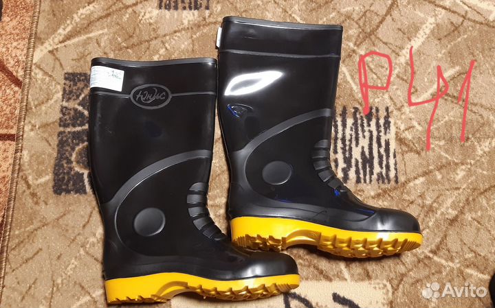 Сапоги резиновые мужские