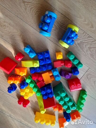 Мега-блоки (конструктор), пазл, лото профессии