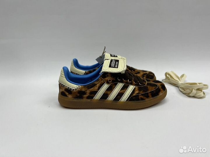 Adidas samba wales bonner leopard