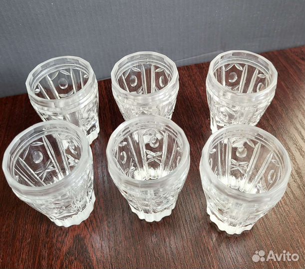 Рюмки фужеры креманка хрусталь СССР
