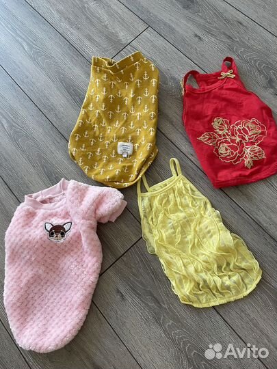 Вещи кофточки для собак и кошек мелких