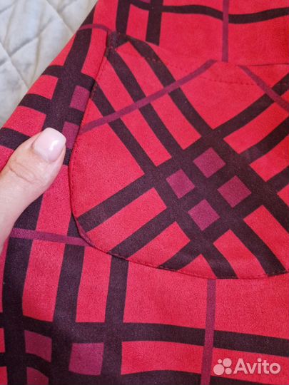 Платье красное 40-44