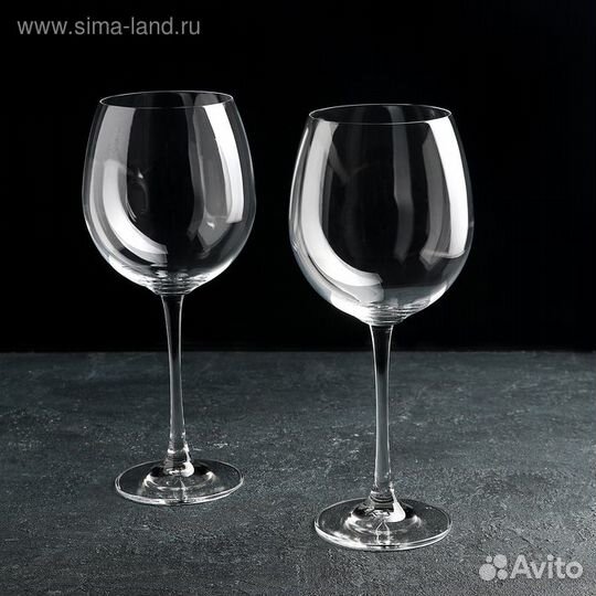 Набор бокалов для вина «Винтаче», 850 мл, 2 шт