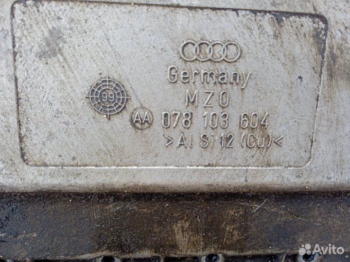 Поддон масляный двигателя Audi A6 С5 2.8 2001 б/у