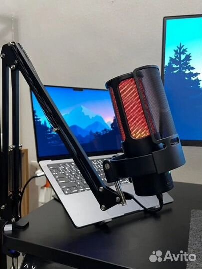 Игровой Микрофон fifine Ampligame A8 plus USB