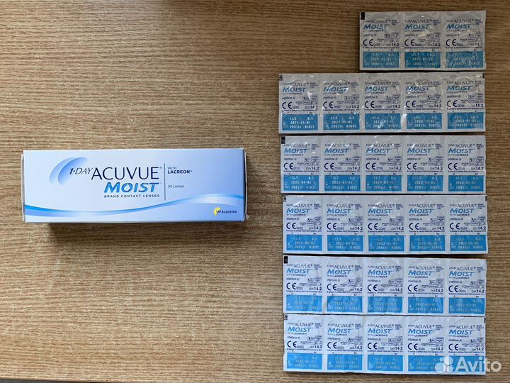 Линзы 1-Day Acuvue Moist -11,5