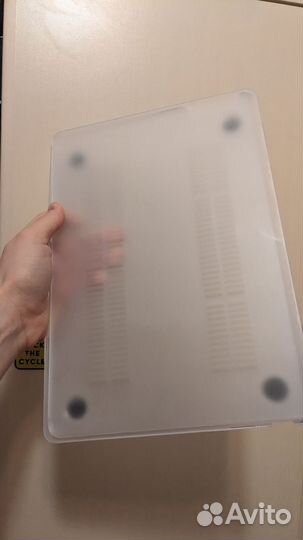 Чехол MacBook Air m1 m2 m3 13.6 Hardshell матовый