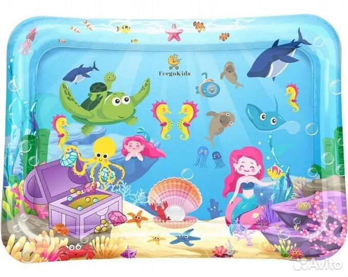 Водный развивающий коврик