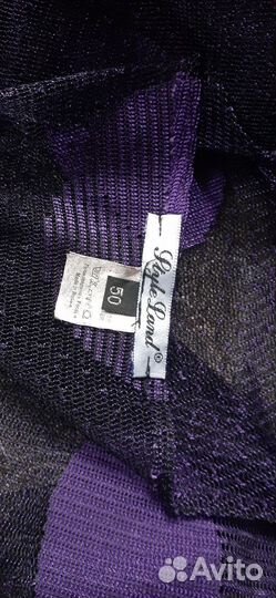 Нарядная фиолетово-лиловая накидка оверсайз