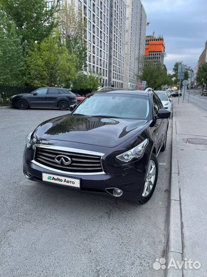 Infiniti QX70 3.7 AT, 2014, 192 000 км