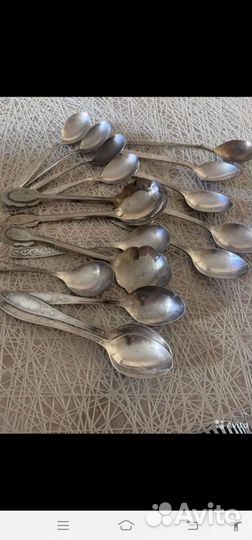 Ложки мельхиоровые СССР 1960 год