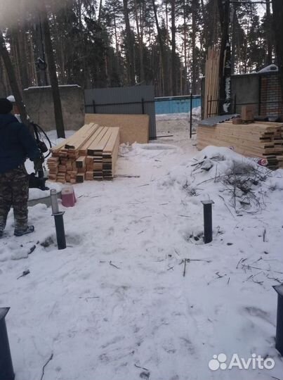 Винтовые сваи под ключ