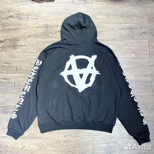 Худи Vetements Anarchy Чёрное