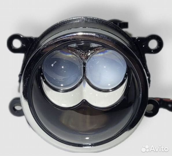 Bi LED линзы в птф лазерные на Лада Веста,Рено