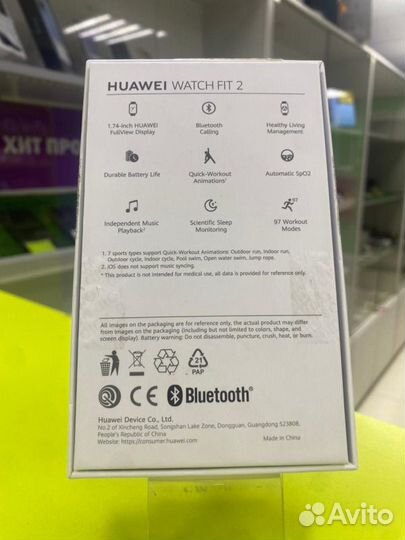 Смарт часы huawei watch fit 2