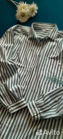 Женская рубашка Италия винтаж 1980-е