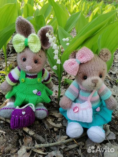 Игрушки вязанные